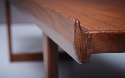 Peter L vig Nielsen Peter Lovig Nielsen Teak Coffee Table by Peter Lovig Nielsen rectangular Denmark 1960s