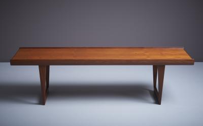 Peter L vig Nielsen Peter Lovig Nielsen Teak Coffee Table by Peter Lovig Nielsen rectangular Denmark 1960s
