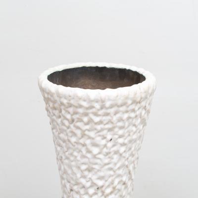 Peter Lane Pair of Bespoke Ceramic Cuneiform Up Light Lamps