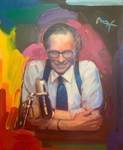 Peter Max Larry King