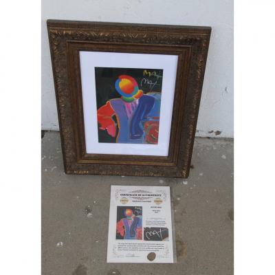 Peter Max Limited Edition Print by Peter Max Dega Man 