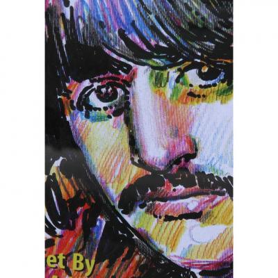 Peter Max Ringo Starr by Peter Max for the Cover of New Life