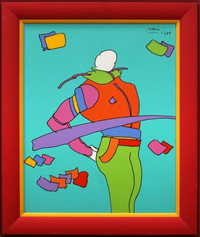 Peter Max Running Man