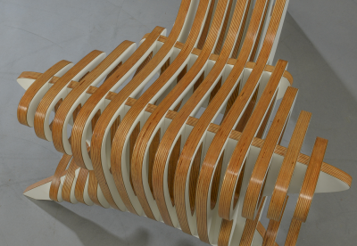 Peter Qvist Peter Qvist Sculptural Birch Lounge Chair