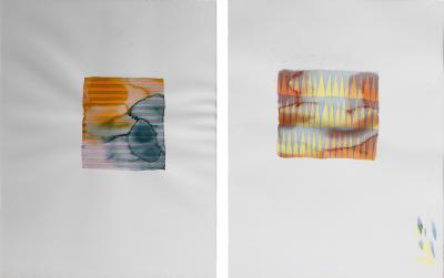 Peter Schuyff Set of 2 Peter Schuyff art works