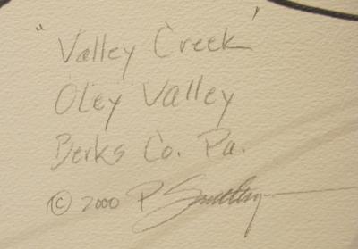 Peter Sculthorpe Valley Creek Oley Valley 