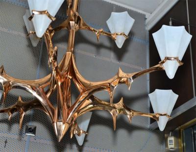 Peter Van Heeck Huge chandelier by Peter Van Heeck