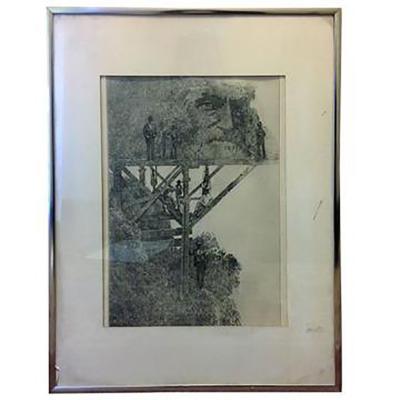 Peter Winslow Milton Peter Winslow Milton The Jolly Corner First Proof Etching