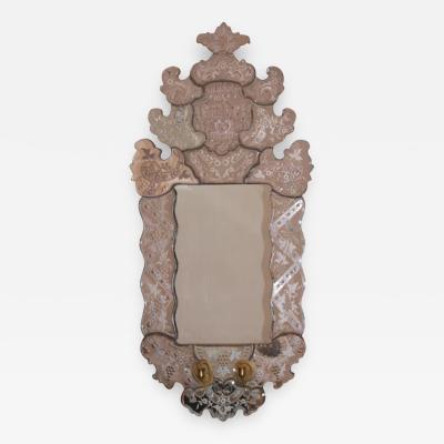 Petite 18th c Venetian Style Mirror