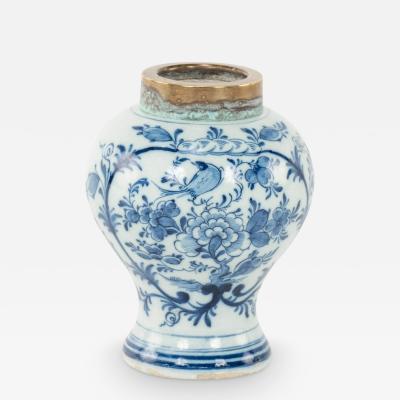 Petite Blue White Delft Tobacco Jar