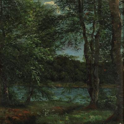 Petite Danish 19th Century Landscape