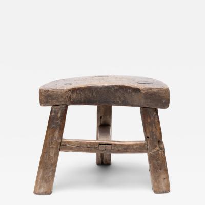 Petite Quarter Moon Stool