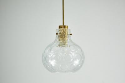 Petite Textured Glass Globe Pendant
