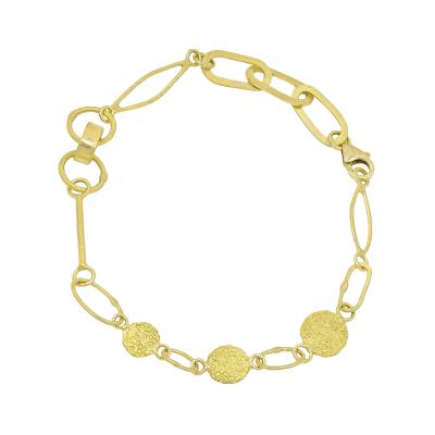 Petra Class High Karat Gold Mixed Chain Link Elements Bracelet Petra Class 2022