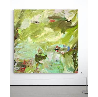 Petra Schott Forest Of Life II Abstract painting 2024