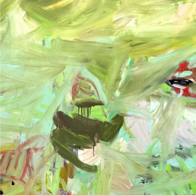 Petra Schott Forest Of Life II Abstract painting 2024