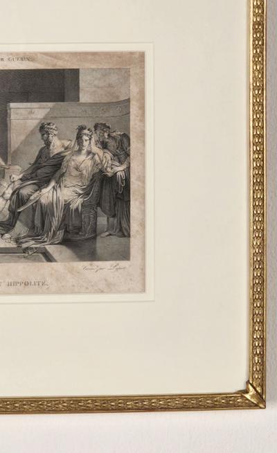 Ph dre et Hippolite Print France circa 1800