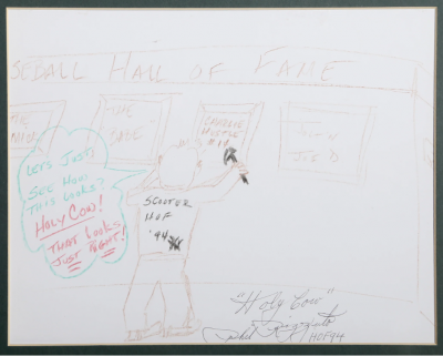 Phil Rizzuto Holy Cow Doodle For Hunger