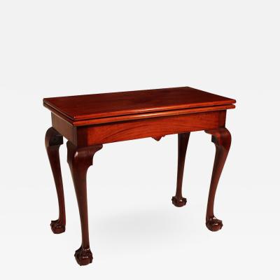 Philadelphia Chippendale Diminutive Card Table