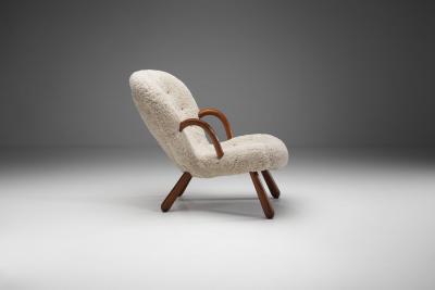 Philip Arctander Phillip Arctander Clam Chair Denmark 1940s