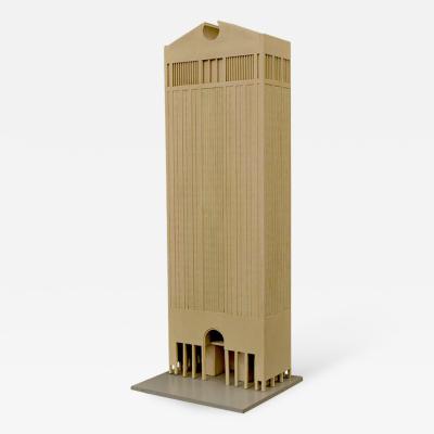 Philip Cortelyou Johnson Architectural Model of AT T Corporate Headquarters Building