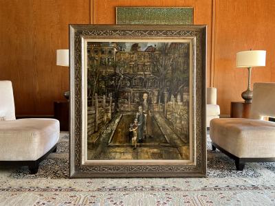 Philip Howard Evergood Dusk in the Garden