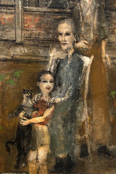 Philip Howard Evergood Dusk in the Garden