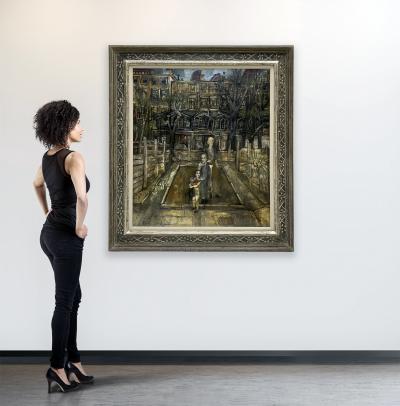 Philip Howard Evergood Dusk in the Garden