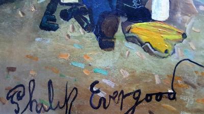 Philip Howard Evergood Railroad Mens Wives