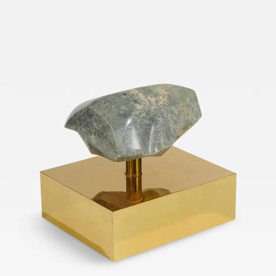 Philip Kappel Organic Shaped Brass Sculpture by Kappel