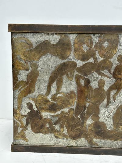 Philip and Kelvin LaVerne Bathers Coffee Table by Philip Kelvin LaVerne