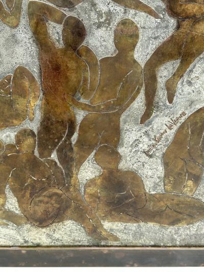 Philip and Kelvin LaVerne Bathers Coffee Table by Philip Kelvin LaVerne