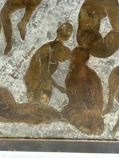 Philip and Kelvin LaVerne Bathers Coffee Table by Philip Kelvin LaVerne