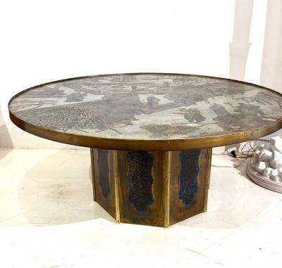 Philip and Kelvin LaVerne Chan Coffee Table by Philip and Kelvin Laverne