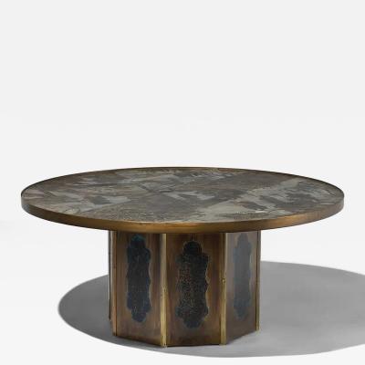 Philip and Kelvin LaVerne Chan Coffee Table by Philip and Kelvin Laverne