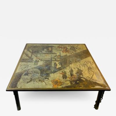 Philip and Kelvin LaVerne MAGNIFICIENT MODERN CHINOISERIE COFFEE TABLE BY PHILIP KELVIN LAVERNE