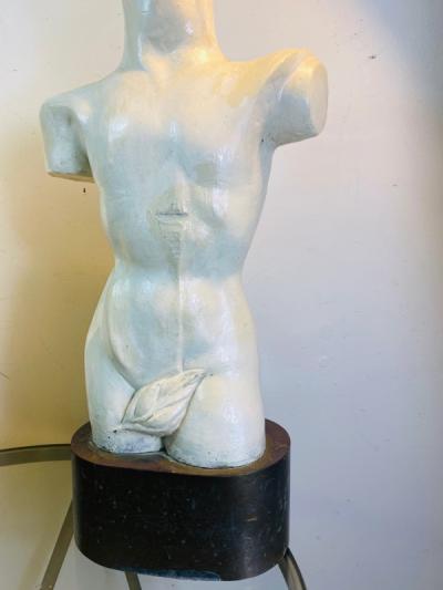 Philip and Kelvin LaVerne MODERNIST MALE FEMALE TORSOS IN THE MANNER OF PHILIP KELVIN LAVERNE