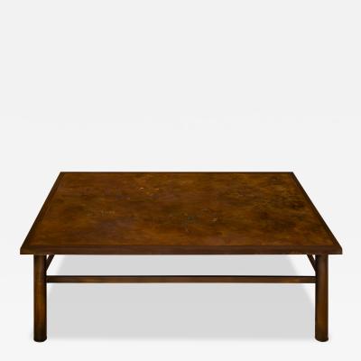 Philip and Kelvin LaVerne Philip Kelvin LaVerne Classical Coffee Table with Greek Muses 1960s Signed 