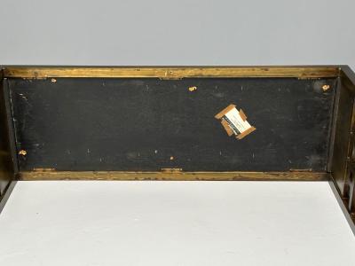 Philip and Kelvin LaVerne Philip Kelvin LaVerne Mid Century Modern Spring Festival Console Table Bronze