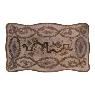 Philip and Kelvin LaVerne Philip Kelvin LaVerne Unique Important Aubusson Dining Table 1960s Signed