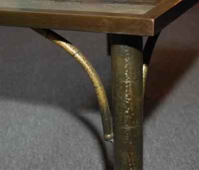 Philip and Kelvin LaVerne Philip and Kelvin LaVerne Bronze Coffee Table Imperial Court Scene 
