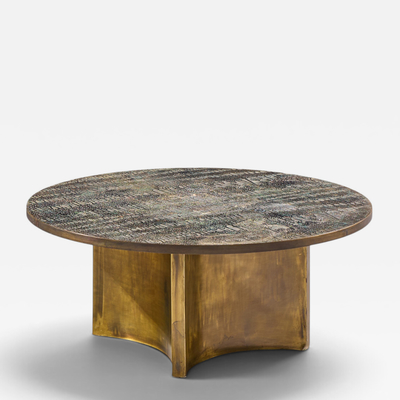 Philip and Kelvin LaVerne Philip and Kelvin LaVerne Eternal Forest Acid Etched Bronze Coffee Table