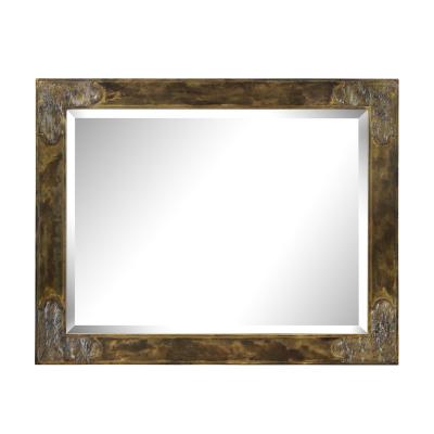 Philip and Kelvin LaVerne Philip and Kelvin LaVerne Important Engraved Waves Mirror 1960s Signed 