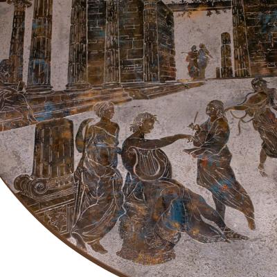 Philip and Kelvin LaVerne Philip and Kelvin LaVerne Magnificent Odyssey Coffee Table 1960s Signed