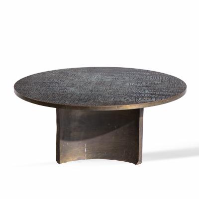 Philip and Kelvin LaVerne Philip and Kelvin LaVerne Mid Century Eternal Forest Bronze Coffee Table