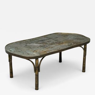 Philip and Kelvin LaVerne Philip and Kelvin LaVerne Mid Century Modern Chan 140 Coffee Table Bronze