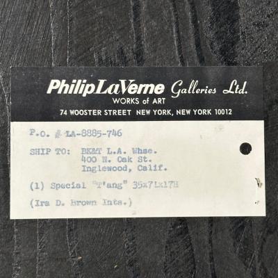 Philip and Kelvin LaVerne Philip and Kelvin LaVerne Mid Century Tang Marriage Coffee Table Bronze