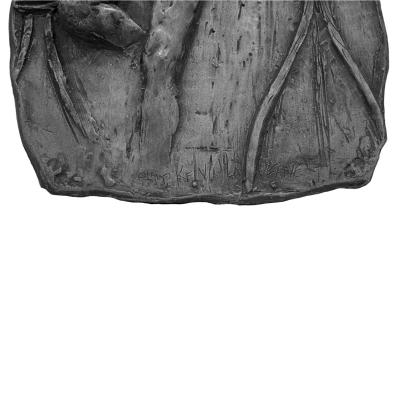 Philip and Kelvin LaVerne Philip and Kelvin LaVerne Nude 1 Wall Hanging Sculpture 1960s Signed 