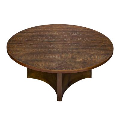 Philip and Kelvin LaVerne Philip and Kelvin LaVerne Rare Eternal Forest Coffee Table 1960s Signed 