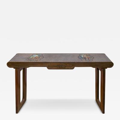 Philip and Kelvin LaVerne Philip and Kelvin LaVerne Rare Kuan Yin Console Table 1970s Signed 